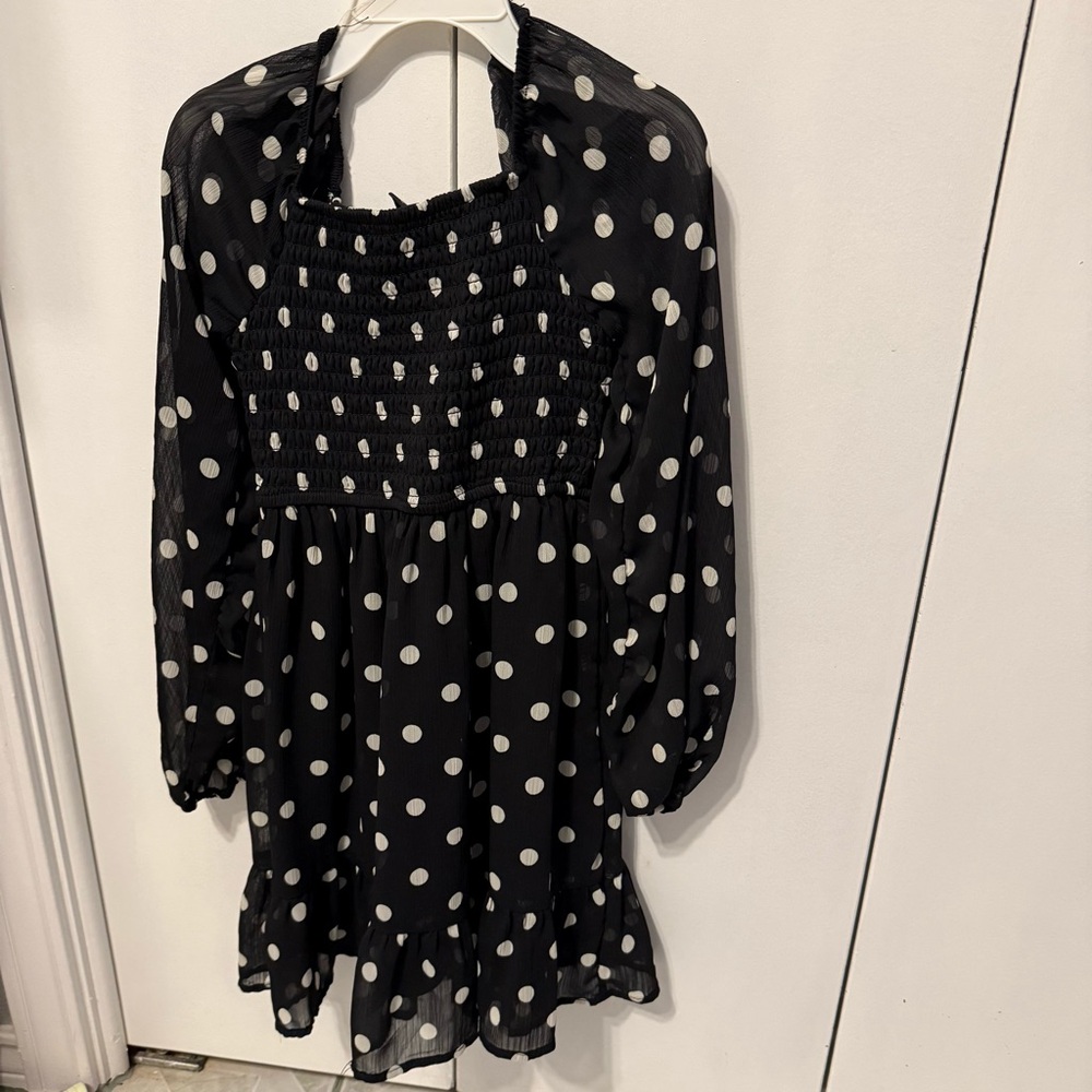 Black and White Girls Dress S (6/7)